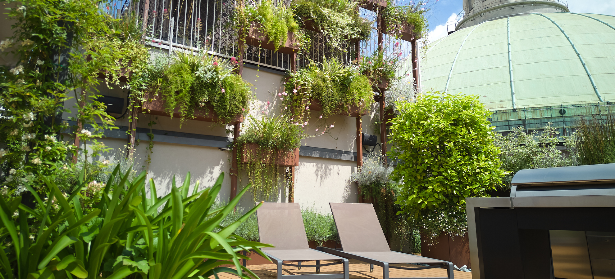 outdoor design - milano -terrazzo biblioteca - studio lai valenti