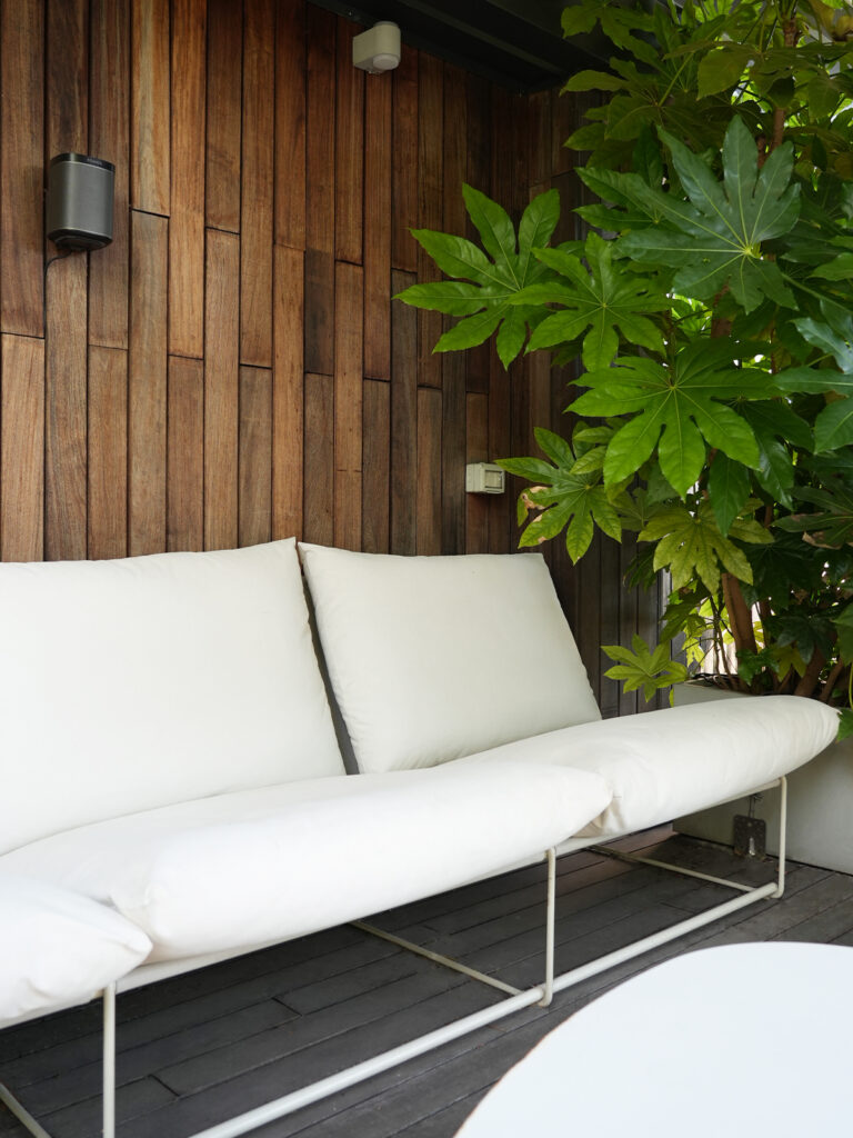 arredo per esterni - terrazzo tropical - studio lai valenti