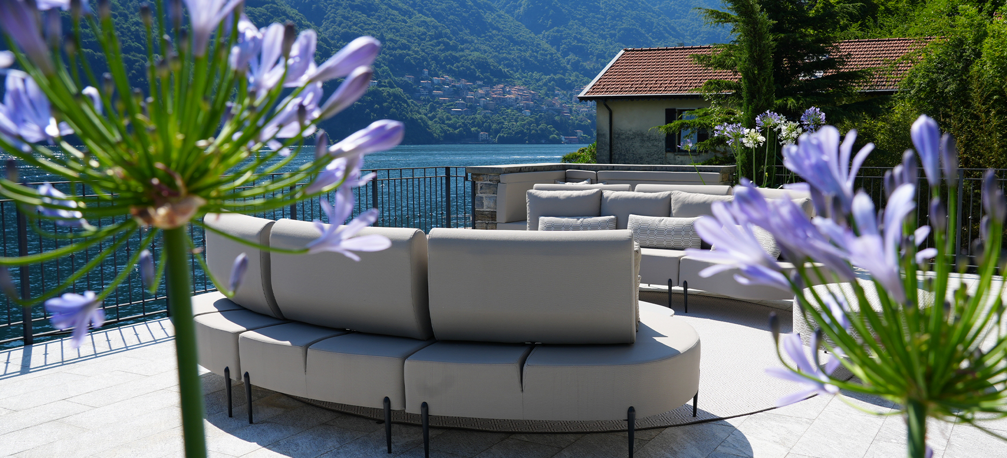 terrazzo verde - lago di como - studio lai valenti