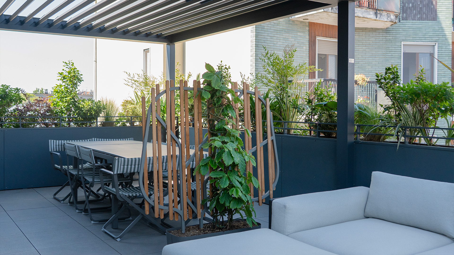 progettazione terrazzo milano - outdoor design - studio laivalenti